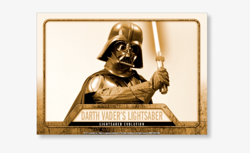 2016 Star Wars Evolution Darth Vader's Lightsaber - Darth Vader, transparent png #8244042