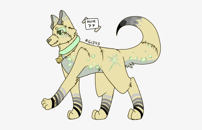 Stitches Is An Undead Dog Brought Back To Life By His - Cartoon, transparent png #8244241