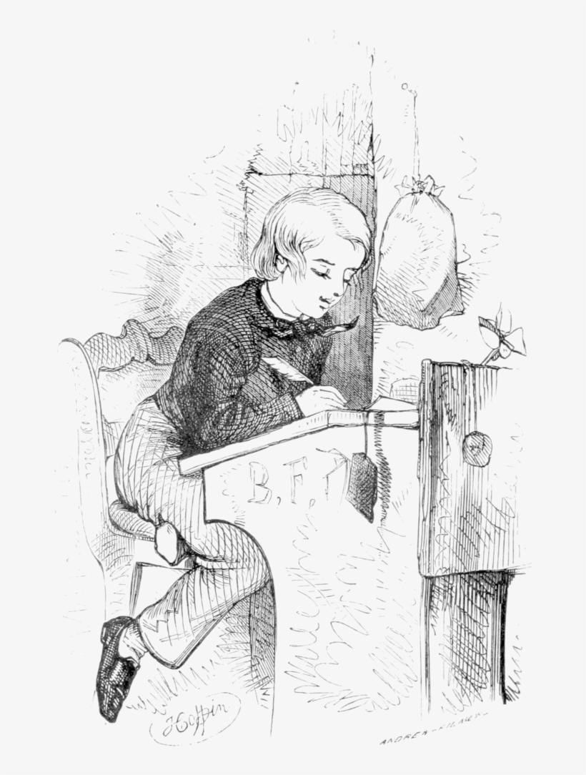 1858 Franklin Byaugustushoppin Autocratbreakfast Byowholmes - Sketch, transparent png #8244389