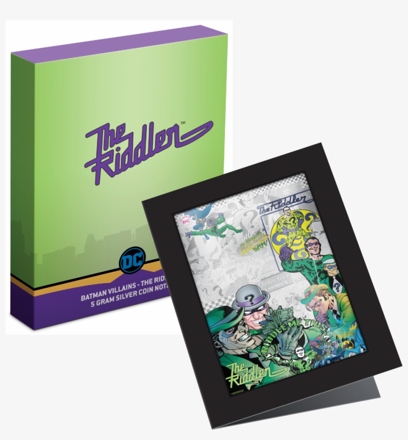Silver Numis Batman Villains - Batman, transparent png #8244541