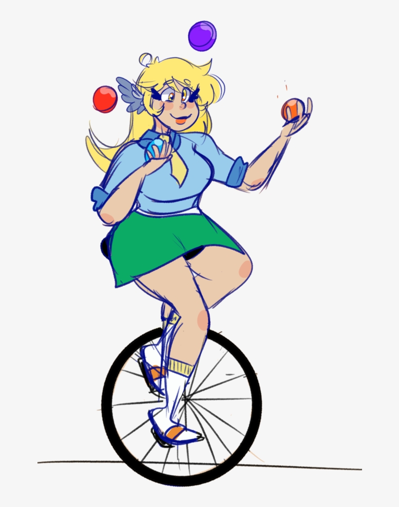 Comments - Derpy On A Unicycle, transparent png #8244586