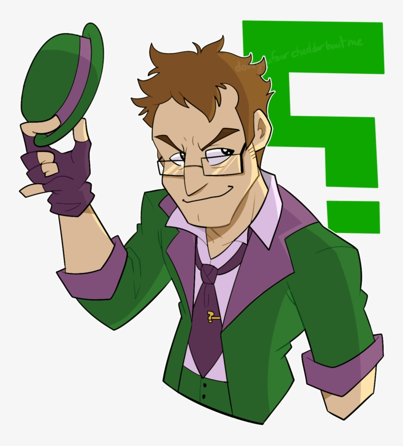 The Riddler Fanart - Riddler, transparent png #8244804