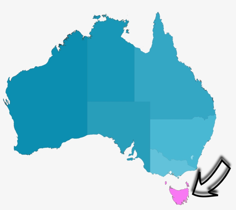 Detailed Tasmania Road Map With Cities And Towns In - Rodan And Fields Coming To Australia, transparent png #8244914