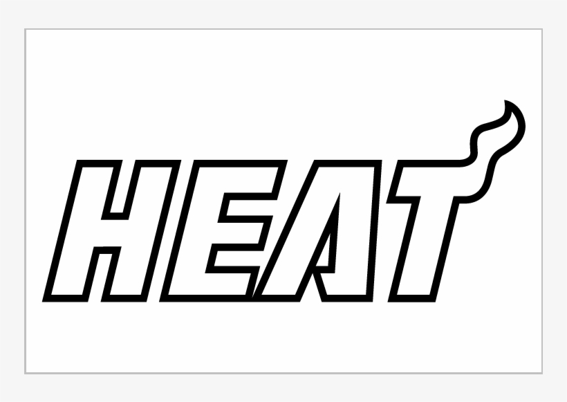 Miami Heat Logos Iron On Stickers And Peel-off Decals - Miami Heat, transparent png #8244981
