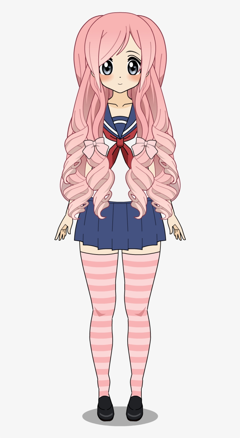 Image Suzumi Fullbody Png Yandere Simulator Fanon Wikia - Portrait Yandere Simulator Full Body, transparent png #8245685