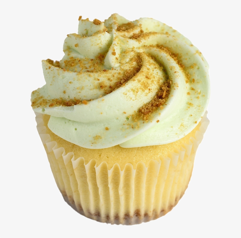 Key Lime Cupcake - Cupcake, transparent png #8247036