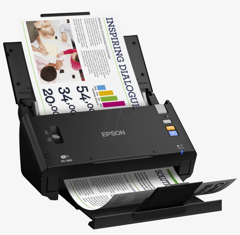 Scanners - Epson Ds 510 Scanner Price, transparent png #8247038