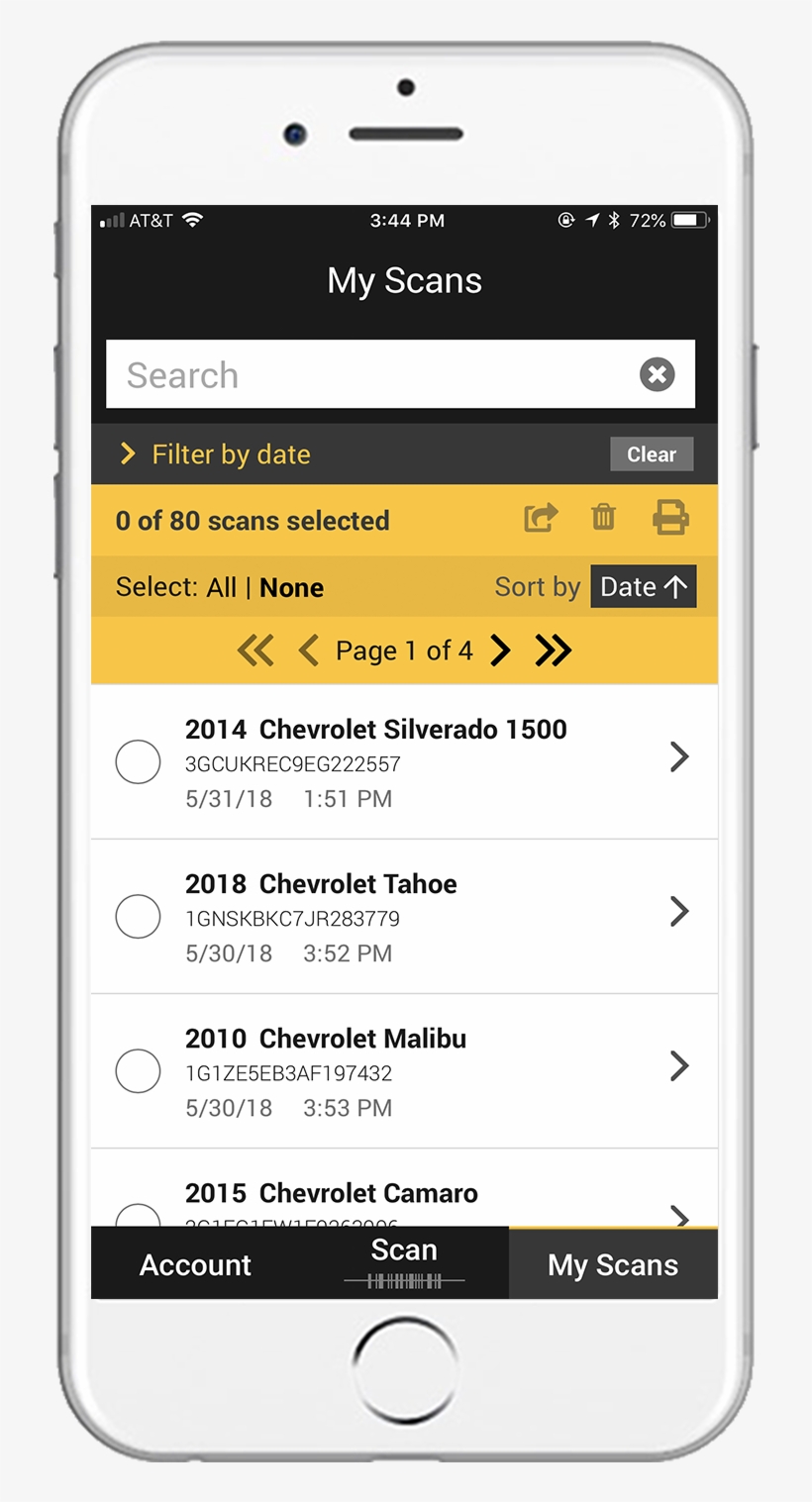 Scan And Manage Vehicles With Your Mobile Phone Or - Iphone, transparent png #8247486