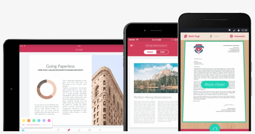 Discover The Amazing Features Of Scanbot - Scanbot Scanner App, transparent png #8247803