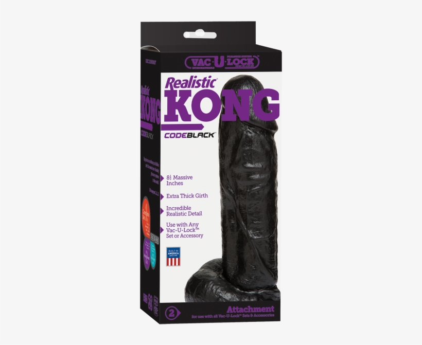 Quick View - Kong Dildo Black, transparent png #8249067