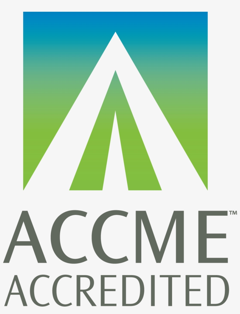Accme Accredited Provider Full Color - Cme Credits, transparent png #8249686