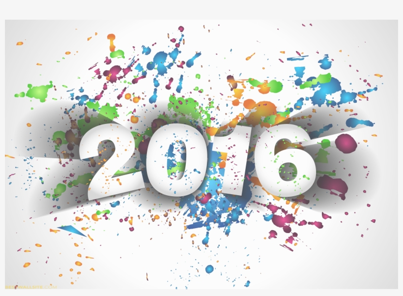 Happy New Year 2016 - Happy New Year Background 2017, transparent png #8249718