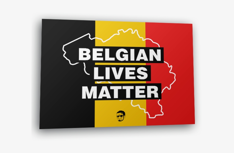 Isorrow Belgian Lives Matter Flag - Isp Mousepad, transparent png #8249720
