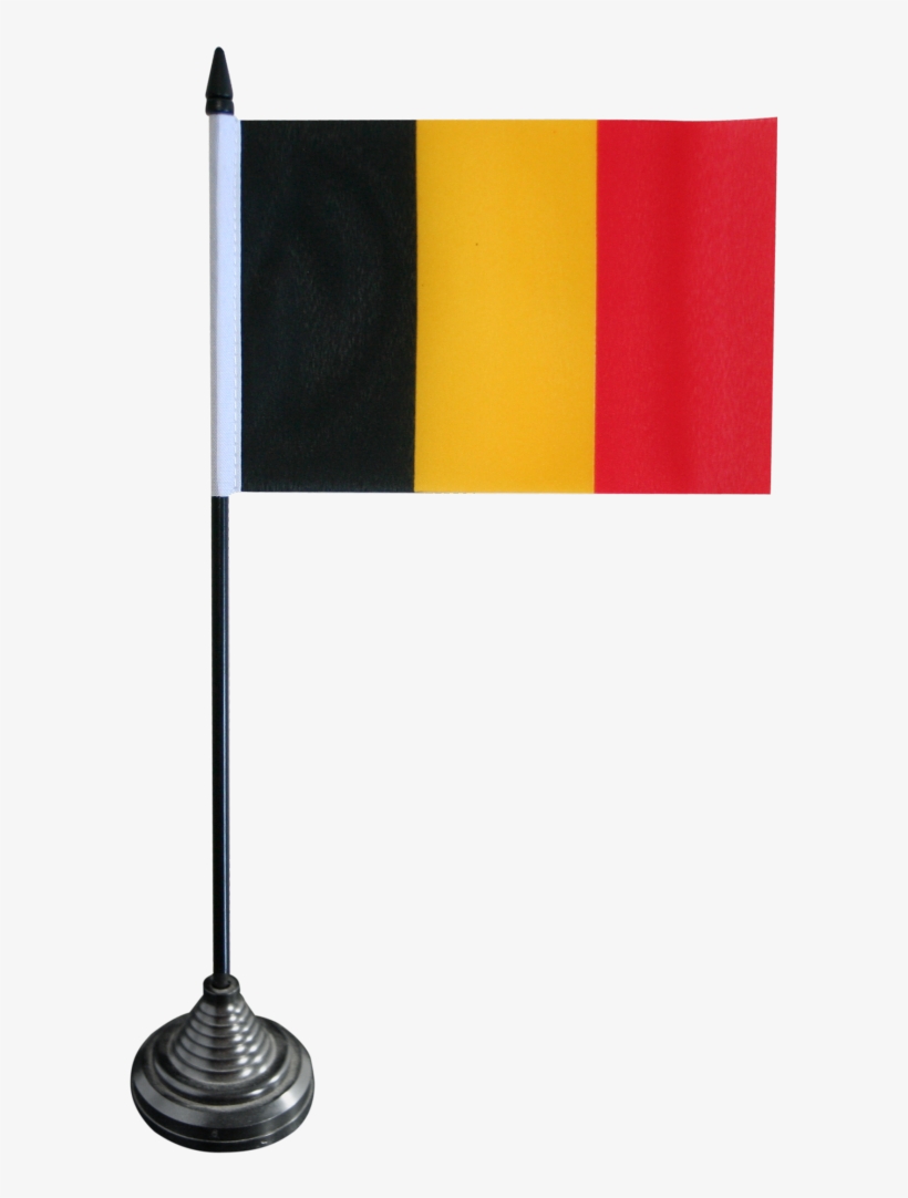 Belgium Table Flag - Flag, transparent png #8249767