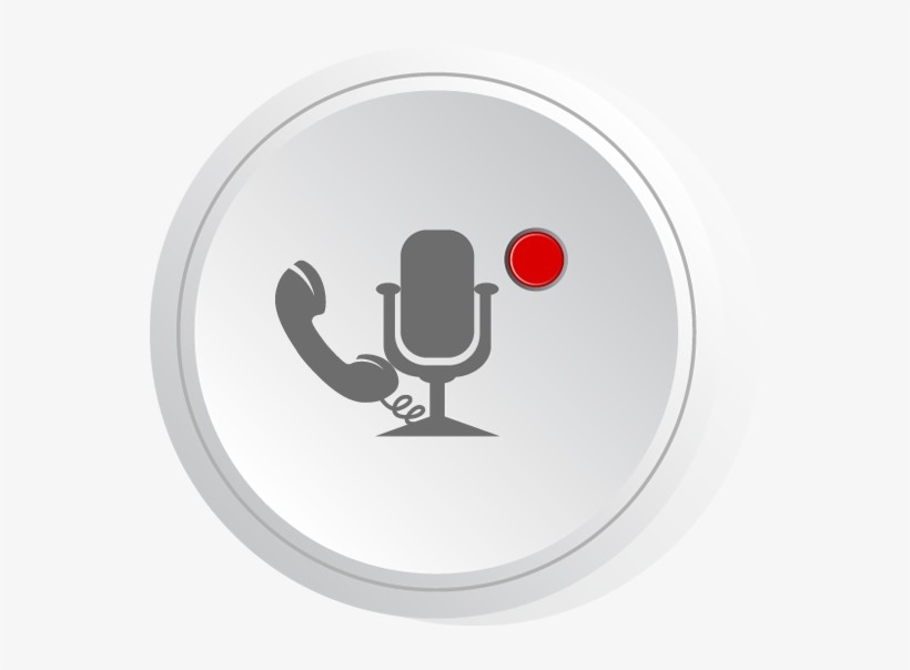 Call Rec Icon Circle Free Transparent Png Download Pngkey