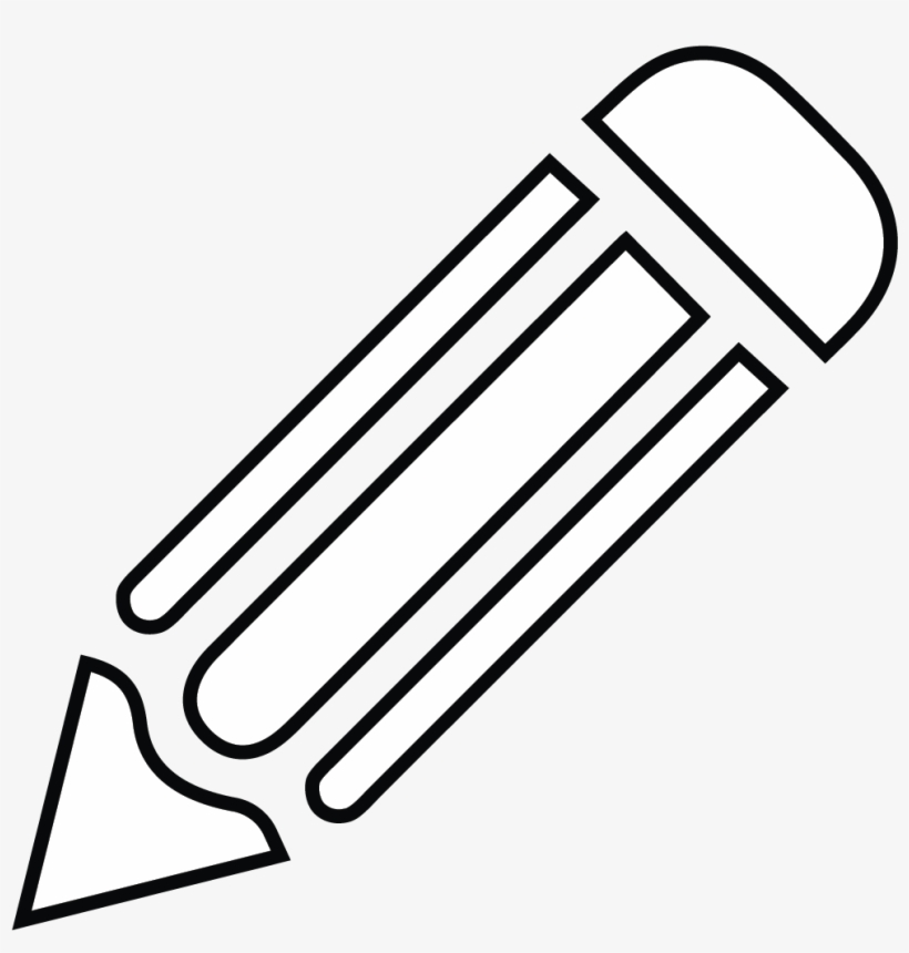 Pencil Icon - Icon, transparent png #8249886