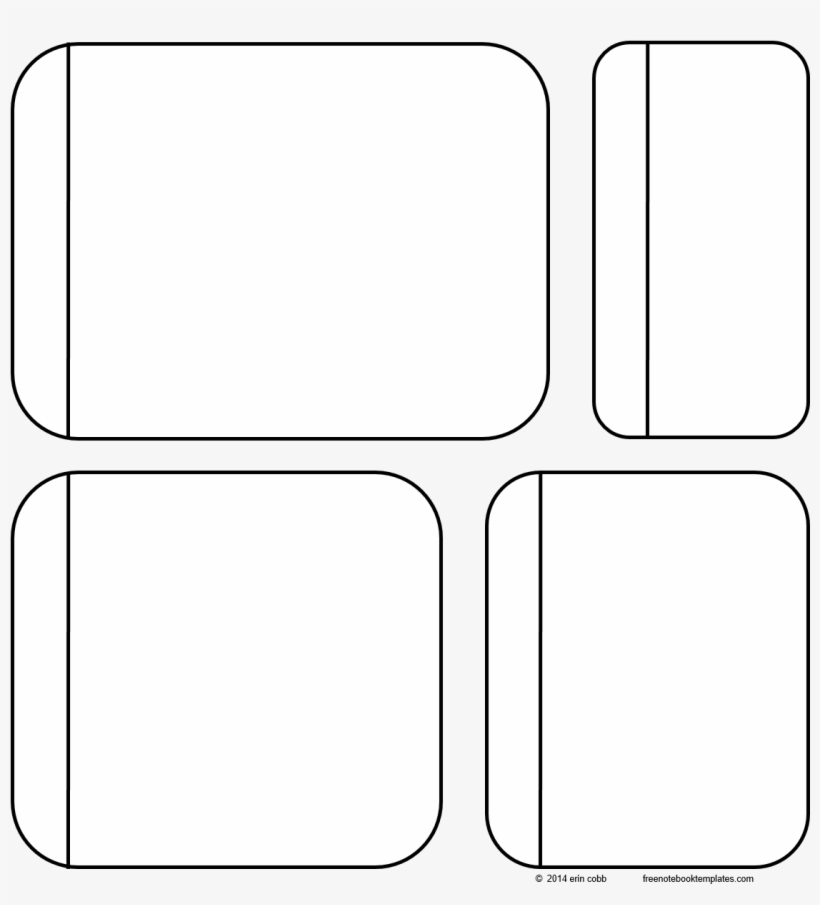 Flapbook Layered Page 4 Flap Rounded, transparent png #8250490