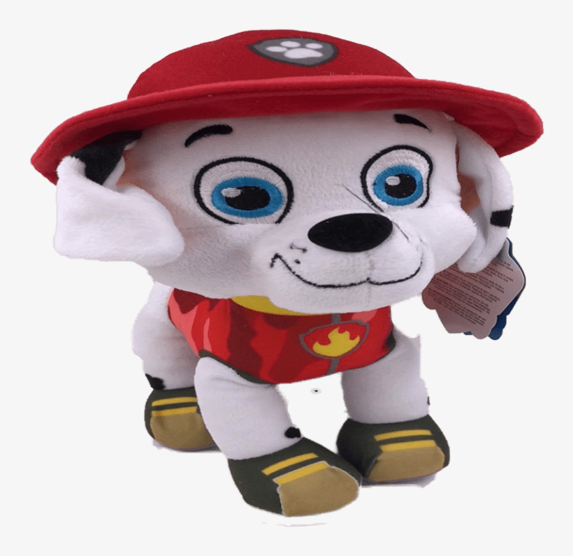 Paw Patrol - Bamse Marshall - Stuffed Toy, transparent png #8250707