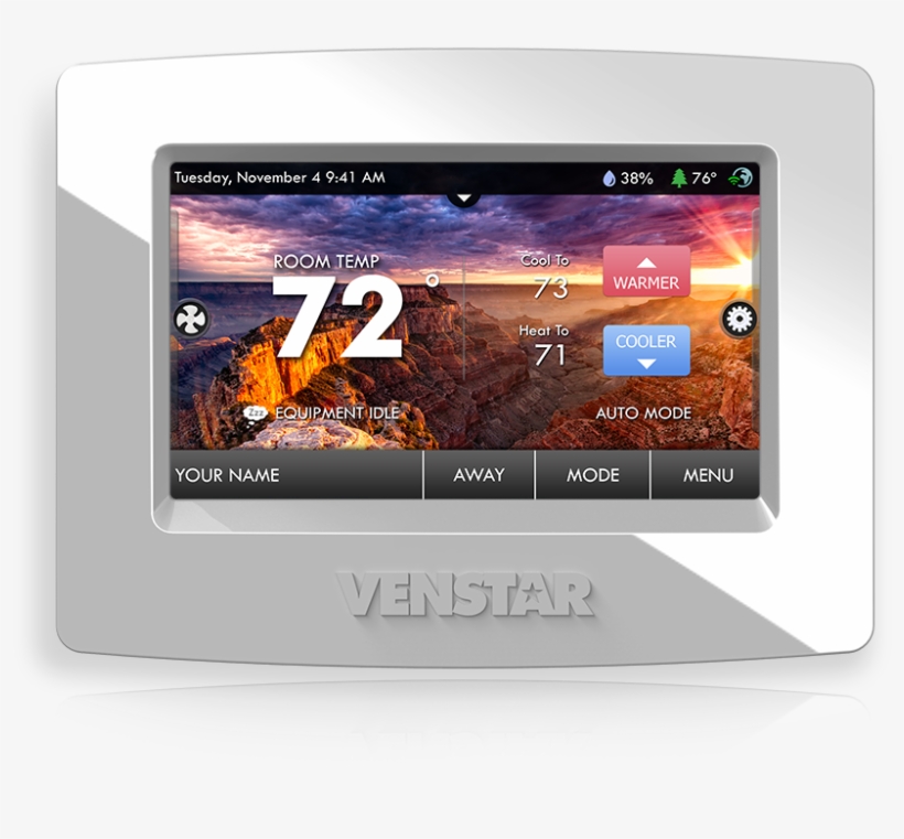 The New Colortouch With Built In Wi-fi - Venstar Colortouch T7900, transparent png #8250877