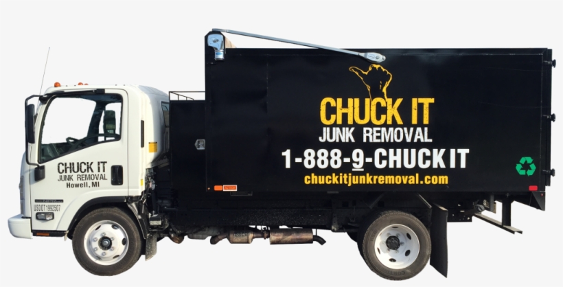 Angie's List Award Chuck It Junk Removal Dumpster Rental - Commercial Vehicle, transparent png #8251202