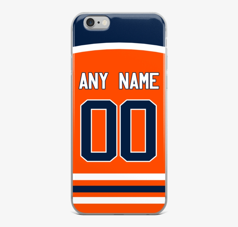 Edmonton Oilers Jersey Iphone Case - Mobile Phone Case, transparent png #8251413