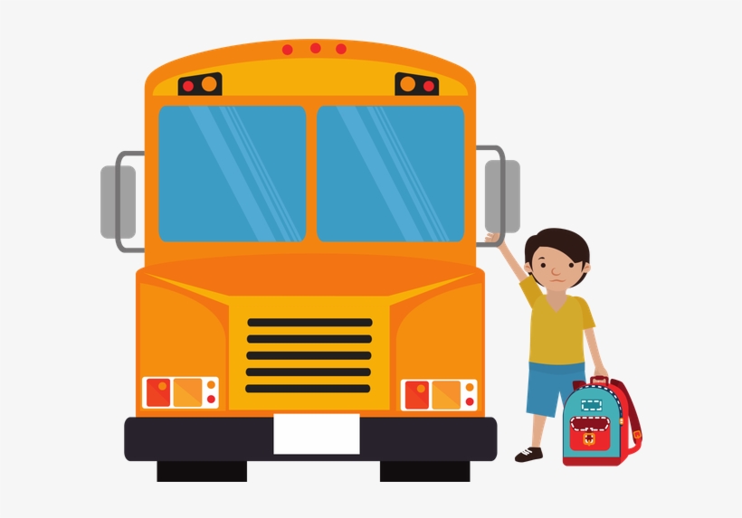 Back To School - School Bus, transparent png #8252734