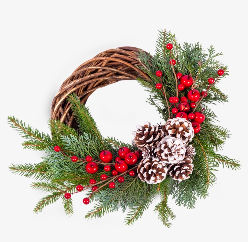 Improve Your Gift With Choosing Extras And Click On - Wreath, transparent png #8253039