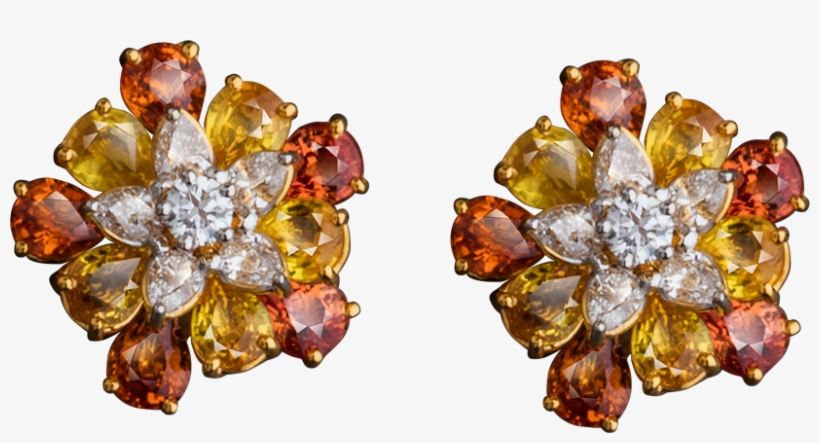 Earings-image - Diamond, transparent png #8253315