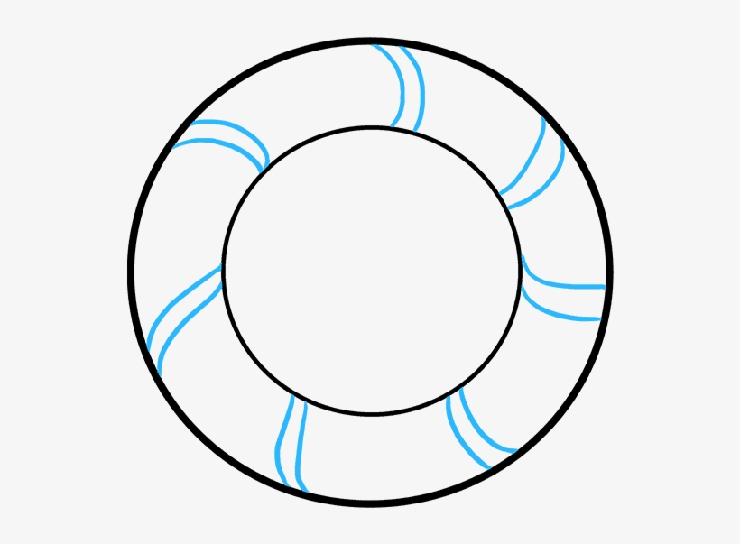 How To Draw Christmas Wreath - Circle, transparent png #8253316