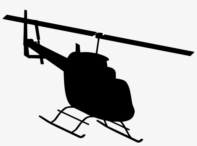 Download Png - Clip Art Helicopter Transparent, transparent png #8253450