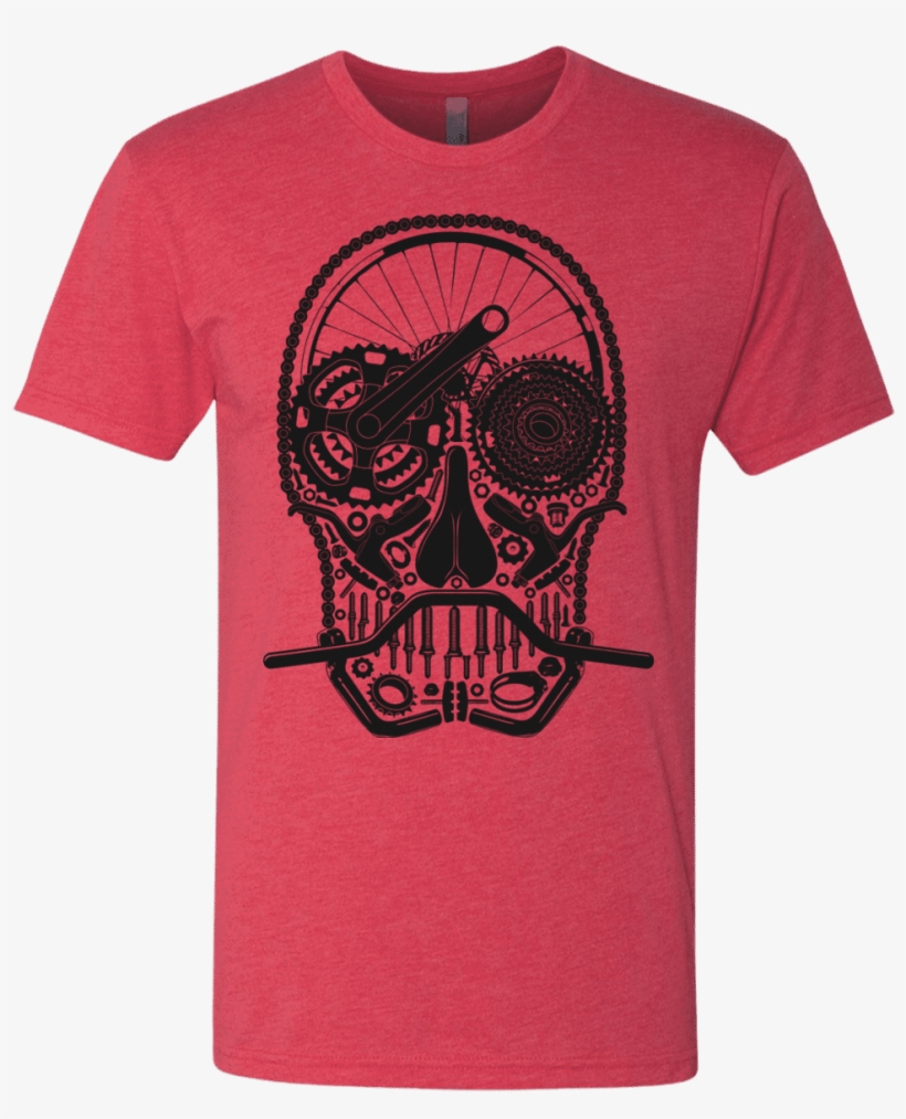 Cycling 'skull Face' Crew Neck - Meat Eater Shirt, transparent png #8254001