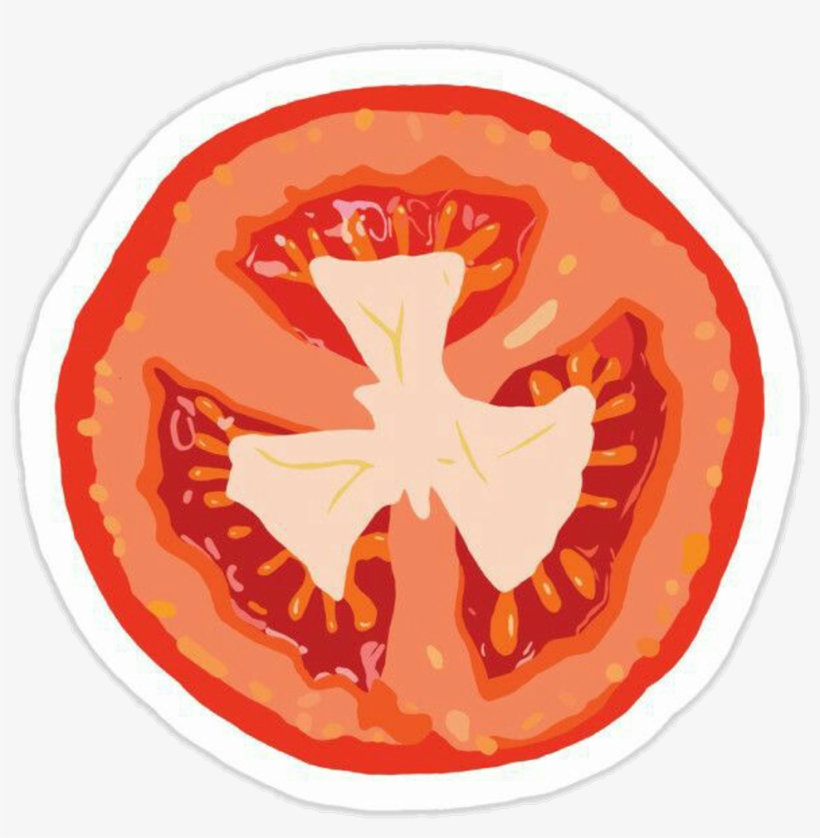 Tomate Sticker - Tomato Sticker, transparent png #8254646