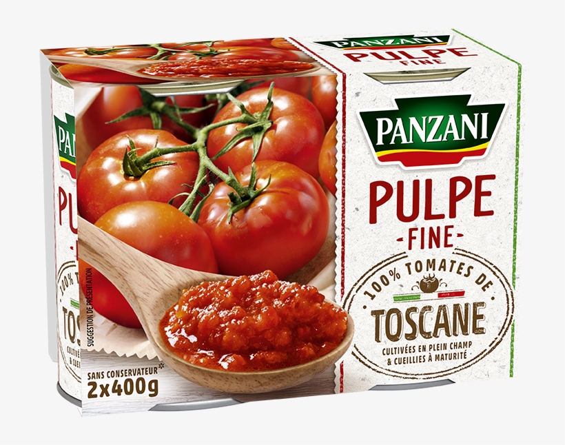 Pulpe Fine De Tomates De Toscane - Panzani, transparent png #8254881