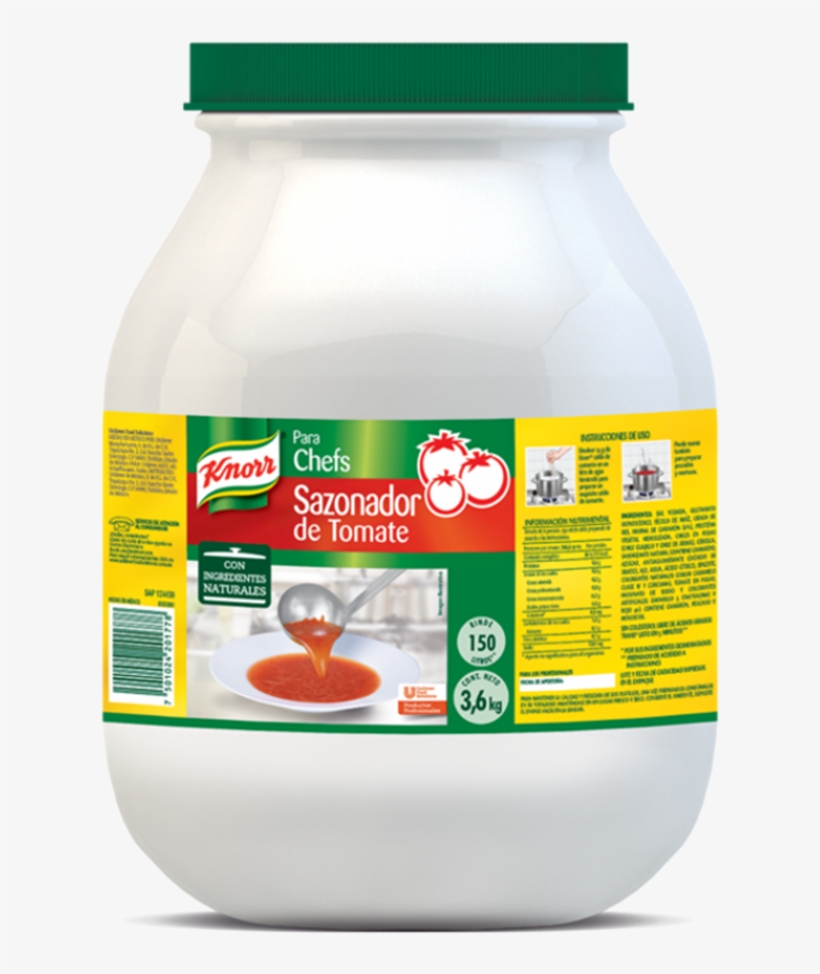 Knorr Sazonador De Tomate - Knorr, transparent png #8254994