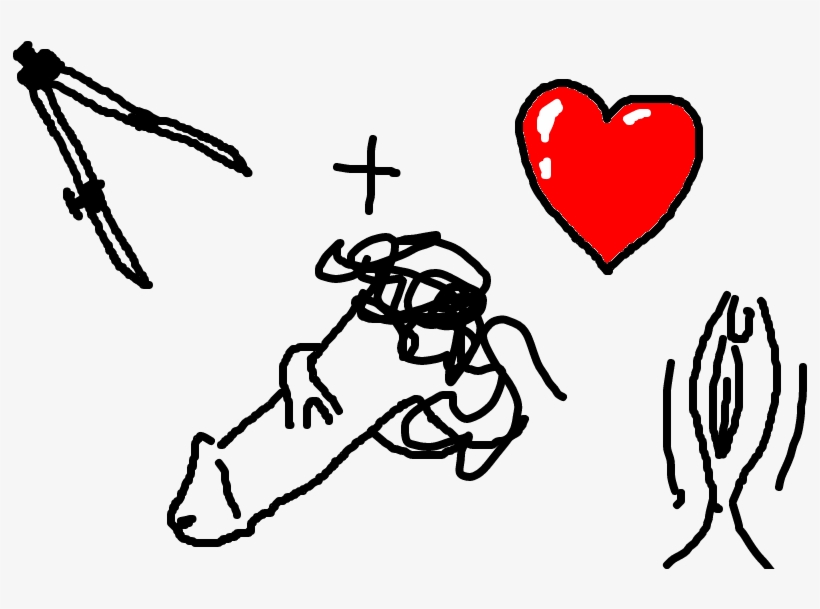 Compasso Do Coração - Heart, transparent png #8255189