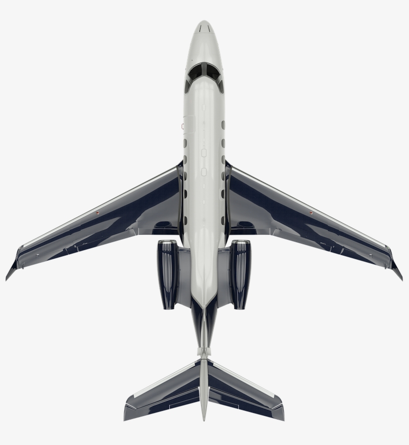Phenom 300e - Embraer Phenom 300 Top, transparent png #8255338