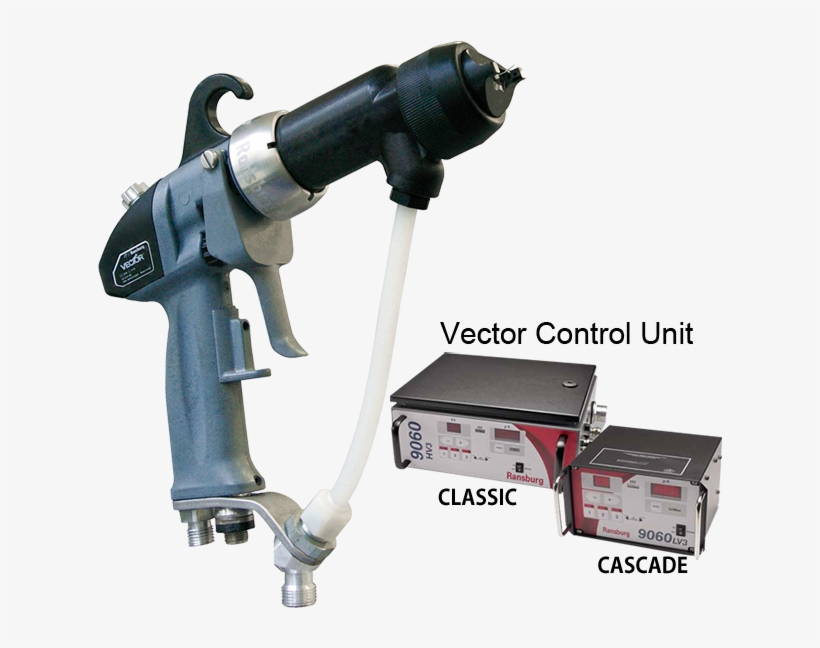 Ransburg Electrostatic Hand Gun - Machine Tool, transparent png #8256380