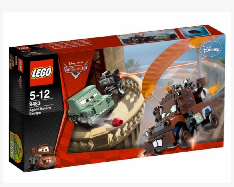 9483 1 - Lego Agent Mater's Escape, transparent png #8256728