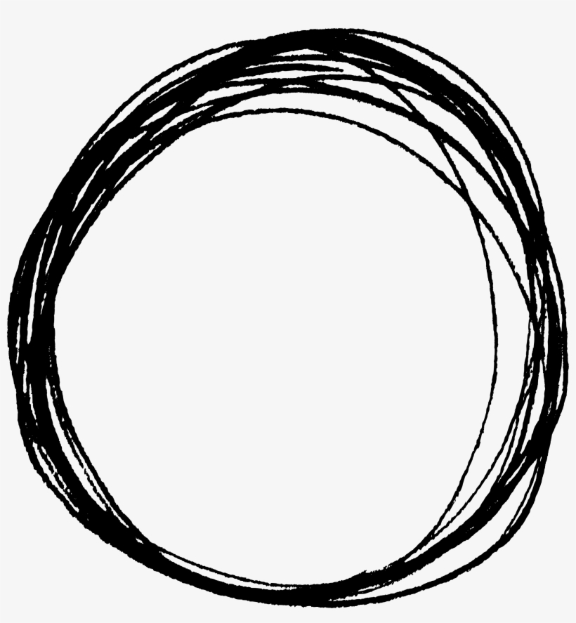 10 Scribble Circle Png Transparent - Circle, transparent png #8256845