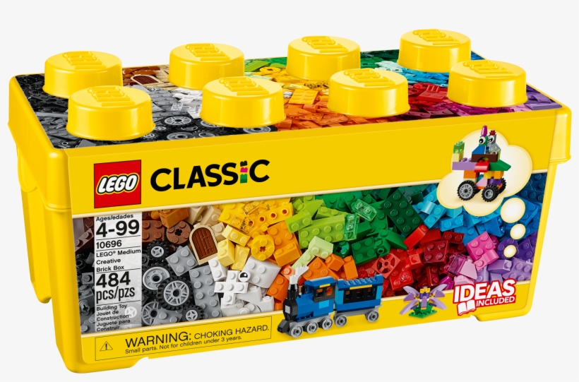 Lego Classic Medium Creative Brick Box, transparent png #8256934