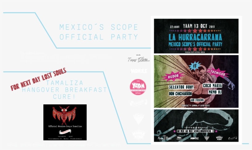 Mexico Scope Is The First Non-competitive Mexican Film - Flyer, transparent png #8257718