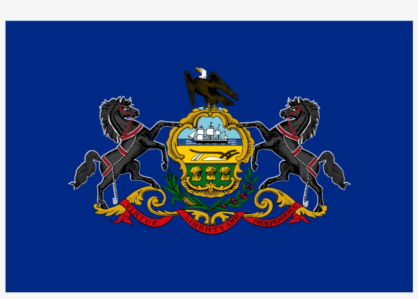 Download Svg Download Png - Pennsylvania State Flag Large, transparent png #8258512