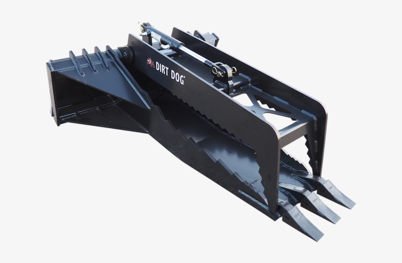 Dirt Dog Stump Bucket And Grapple - Weapon, transparent png #8258997