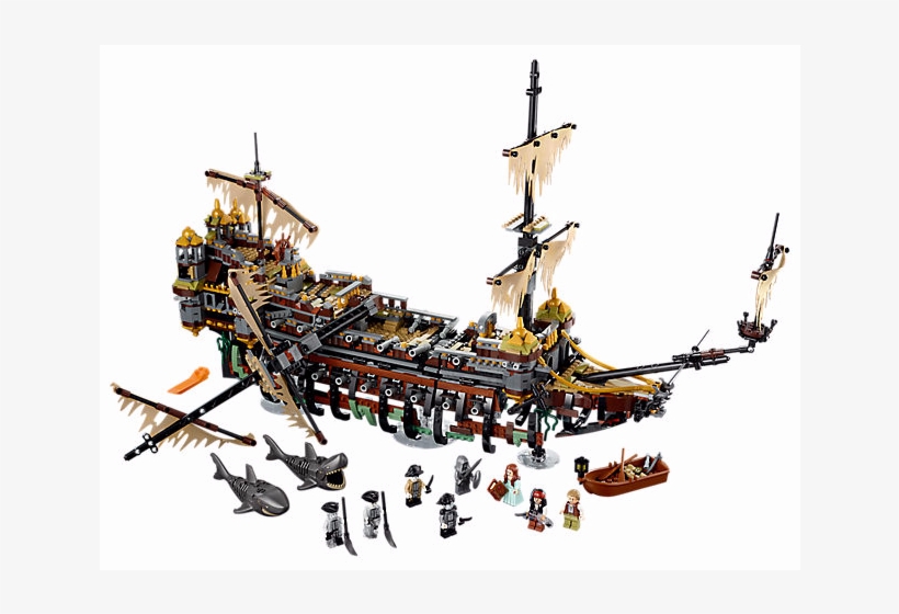 Lego® Pirates Of The Caribbean - Silent Mary Lego Set, transparent png #8259118