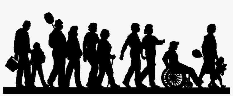 Walk Png High Quality Image - Family Walking Silhouette Png, transparent png #8259403