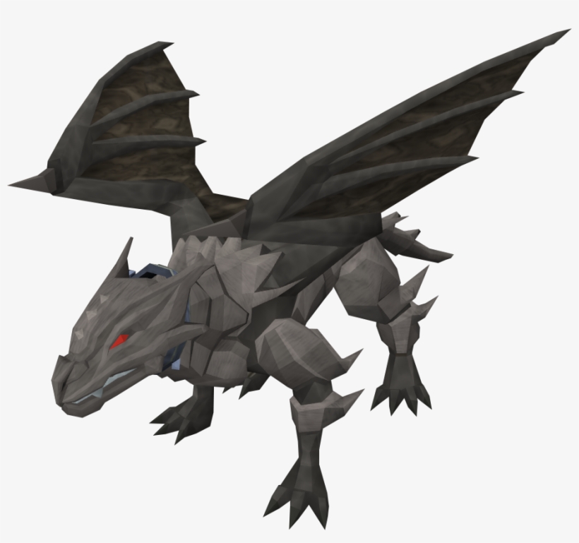 Runescape Mithril Dragon, transparent png #8259489