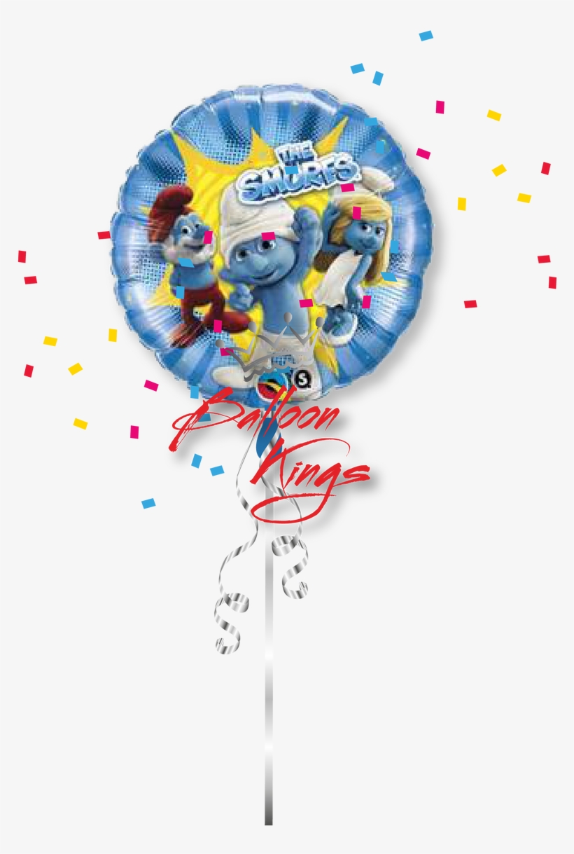 Smurfs Group - Graphic Design, transparent png #8259497