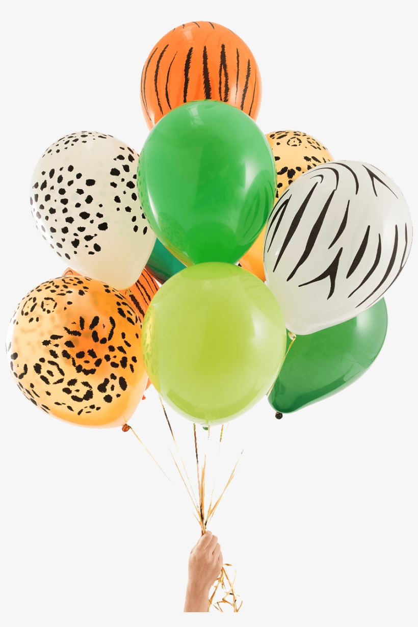 Jungle Party Balloon Bunch - Balloon, transparent png #8259909