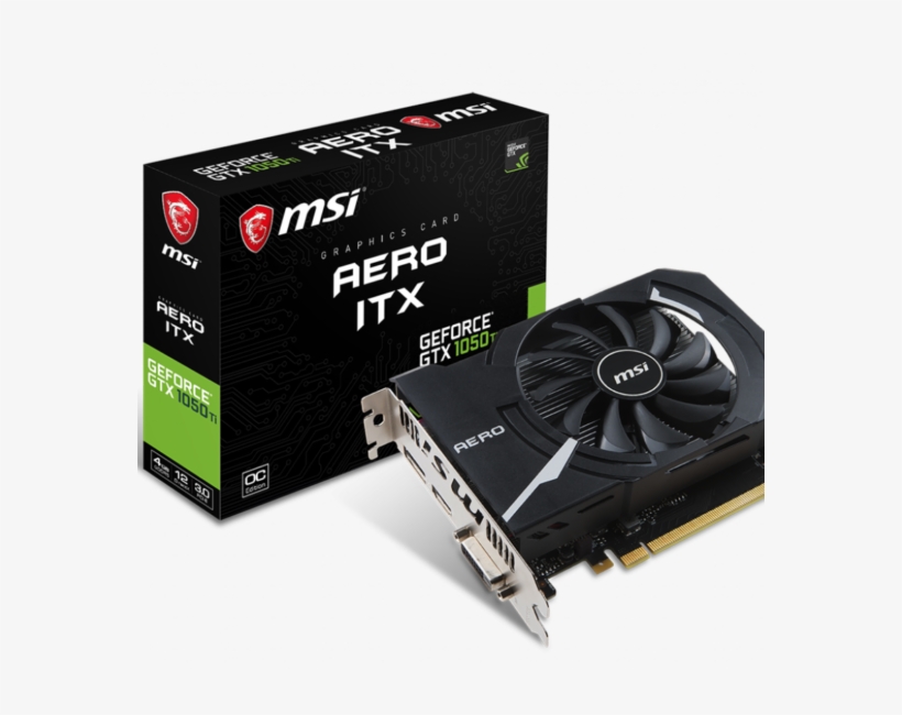 Msi Gtx 1050ti Aero Itx 4g Oc - Msi Gt1030 Aero Itx 2g Oc, transparent png #8260103