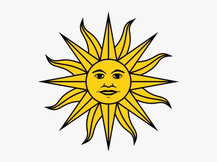 The Colors Of The Uruguayan National Flag Are Taken - Escudo De La Bandera De Uruguay, transparent png #8260202